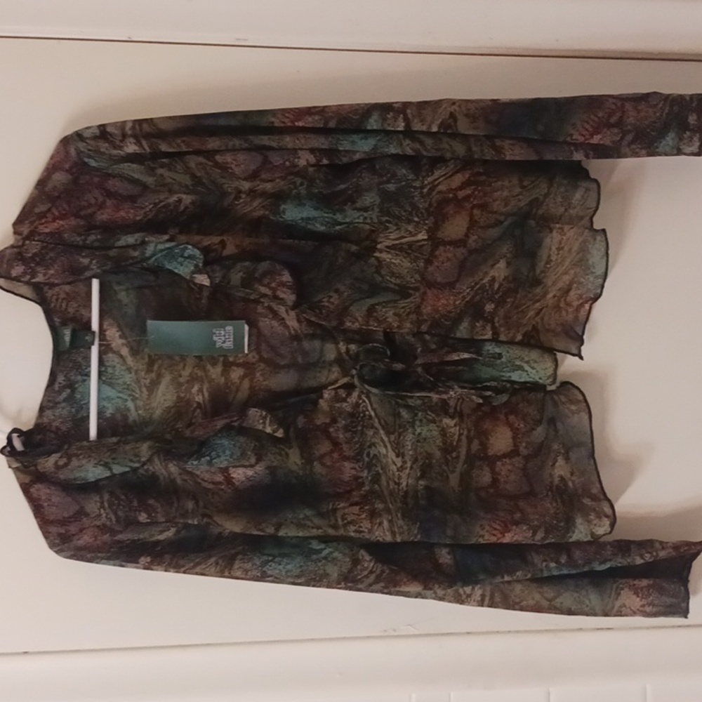 Sheer blouse